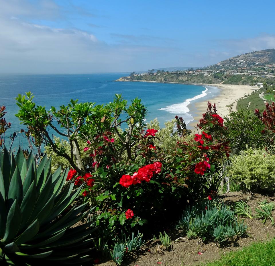Salt Creek Beach and the coast at Laguna Niguel